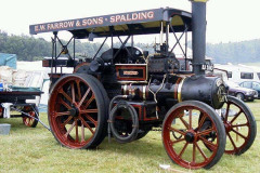 Garrett 4cd Tractor Adventurer 4 NHP, Built 1918, Works No. 33296, Reg. No. BJ 5510.
